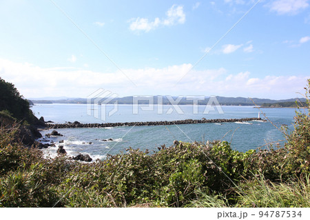 安乗崎灯台　安乗崎　安乗　安乗　伊勢　伊勢志摩　的矢湾　菅崎園地　太平洋　伊勢の海　あのり　安乗港線 94787534