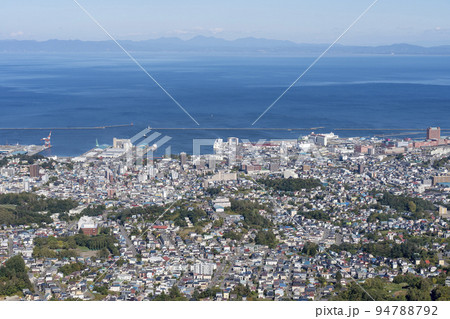 天狗山展望台からの風景　俯瞰　北海道小樽市 94788792