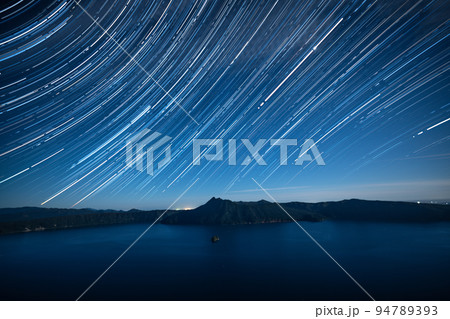 摩周湖 星の軌跡 摩周湖 星の軌跡 94789393