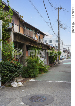 大阪　昭和の匂いを感じる下町の古い街並み【阿倍野区阪南町】 94789990
