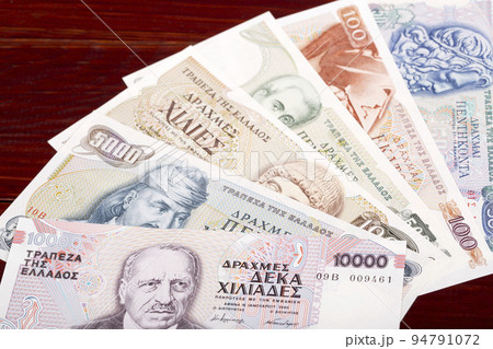 Greece money a business background Greece money a business background 94791072