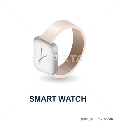 Smart Watch icon. 3d illustration from artificial intelligence collection. Creative Smart Watch 3d icon for web design, templates, infographics and more Smart Watch icon. 3d illustration from artificial intelligence collection. Creative Smart Watch 3d icon for web design, templates, infographics and more 94792780