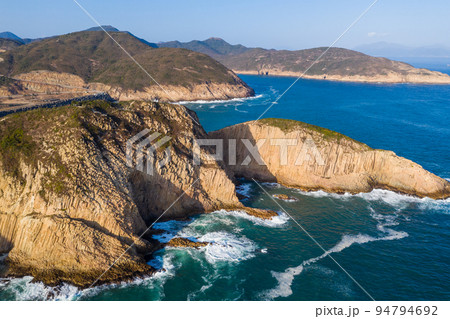 Hong Kong sai kung Po Pin Chau island 94794692