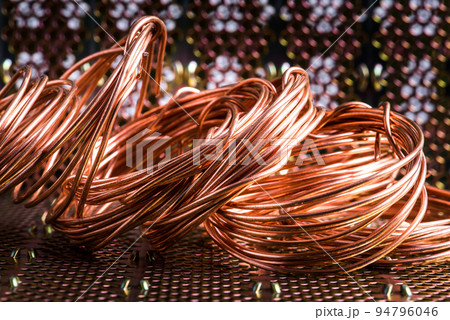 Copper wire raw materials and metals industry 94796046