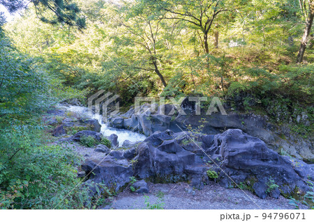 大谷川(日光の憾満ヶ淵) 大谷川(日光の憾満ヶ淵) 94796071