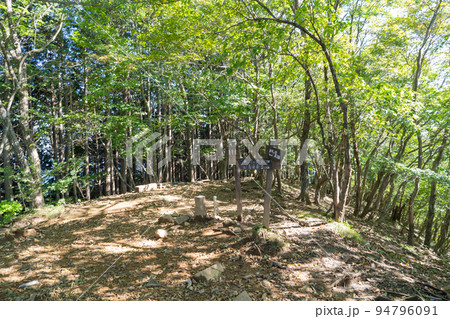 鳴虫山の山頂（日光） 94796091