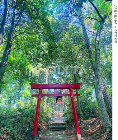 群馬県 岩宿稲荷山 稲荷神社 群馬県 岩宿稲荷山 稲荷神社 94797887