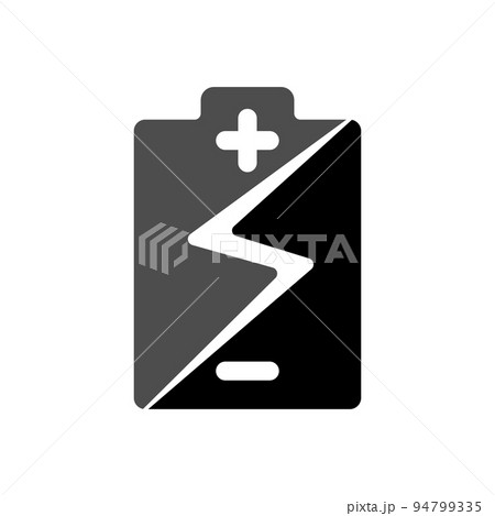 Illustration Vector Graphic of Battery icon Illustration Vector Graphic of Battery icon 94799335