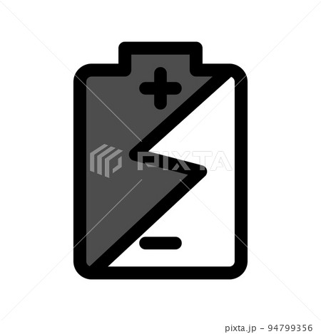 Illustration Vector Graphic of Battery icon Illustration Vector Graphic of Battery icon 94799356