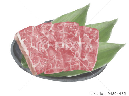 水彩の肉02 94804426