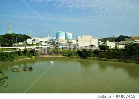 川内原子力発電所展示館（川内原発全景） 94807419