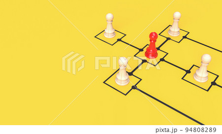The chess on diagrams chart for business concept 3d rendering The chess on diagrams chart for business concept 3d rendering 94808289