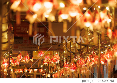 弘南鉄道大鰐線の金魚ねぷた列車（青森県） 94809198