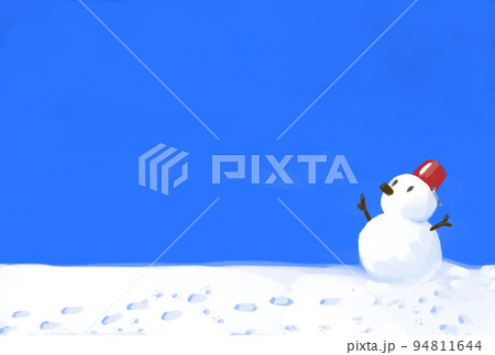 雪だるまのポストカード 94811644