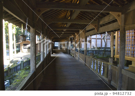 諏訪大社 上社本宮 布橋(長野県茅野市) 諏訪大社 上社本宮 布橋(長野県茅野市) 94812732