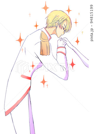 手の甲にキスする王子様 手の甲にキスする王子様 94815199