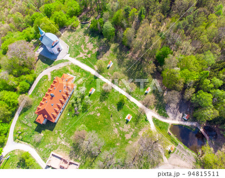Skalka Baroque complex from above 94815511