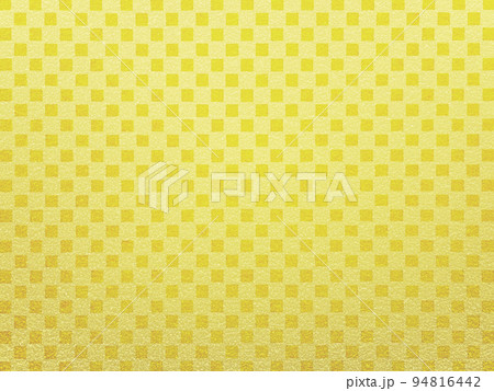 淡い金色にキラキラ輝く繊細な質感のある市松模様の背景画像10 94816442