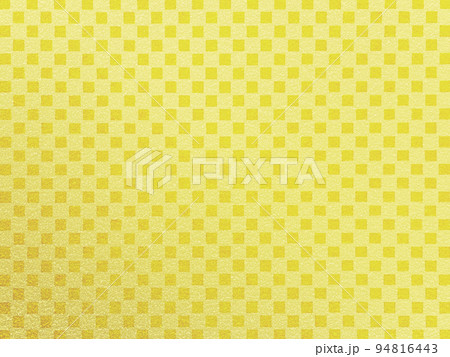 淡い金色にキラキラ輝く繊細な質感のある市松模様の背景画像9 94816443