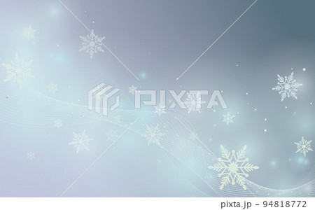 雪の結晶の背景 94818772