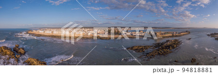 Aerial panorama of Essaouira city Aerial panorama of Essaouira city 94818881