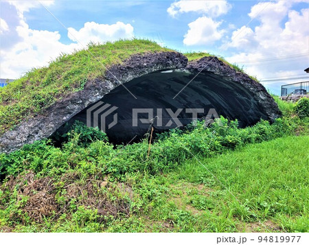 出水特攻碑公園　掩体壕（特別攻撃隊出撃の地：260余名南方へ) 出水市平和町　鹿児島県 94819977