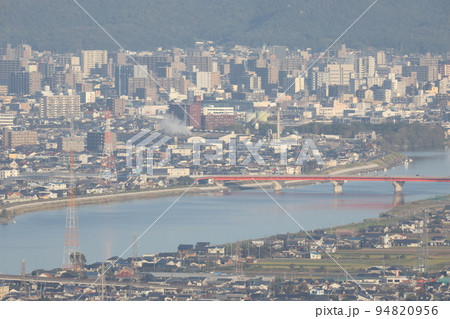 三頂山からの岡山市北区 三頂山からの岡山市北区 94820956