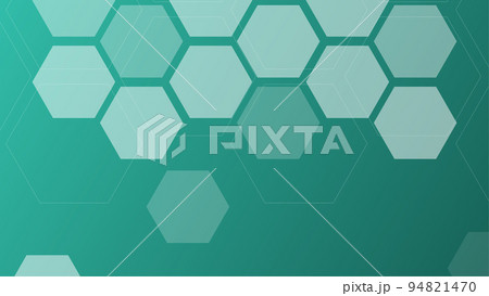 Abstract Green Background Template Vector, Green Background with hexagon Design Abstract Green Background Template Vector, Green Background with hexagon Design 94821470