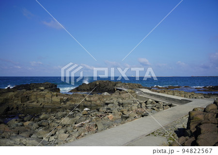 留萌の黄金岬の遊歩道 94822567