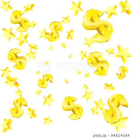 Money Jackpot Gold Dollar Signs Stars Design Money Jackpot Gold Dollar Signs Stars Design 94824584