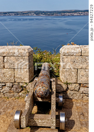 Canon's and Defence at St Michael Mount - Cornwall, England Canon's and Defence at St Michael Mount - Cornwall, England 94827229