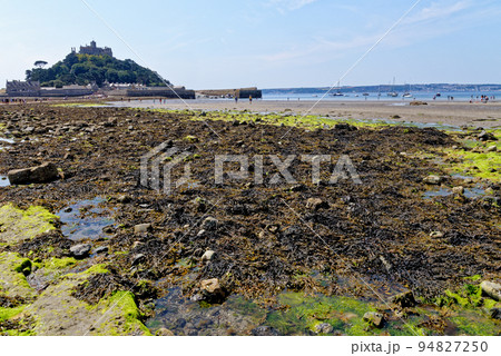 Iconic landmark of St Michael Mount - Cornwall, England Iconic landmark of St Michael Mount - Cornwall, England 94827250