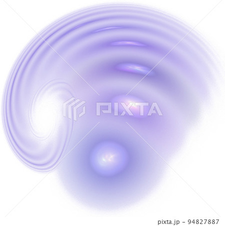 light abstract translucent blue pattern hidden by a spiral, snail, isolated element, decor light abstract translucent blue pattern hidden by a spiral, snail, isolated element, decor 94827887