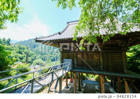 東京都 奥多摩町 夏 普門寺 楼門 東京都 奥多摩町 夏 普門寺 楼門 94828154