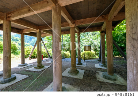 東京都 奥多摩町 夏 普門寺 楼門 東京都 奥多摩町 夏 普門寺 楼門 94828161
