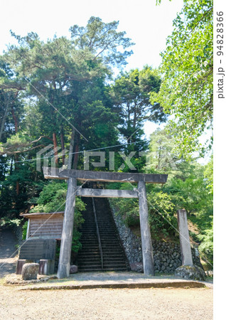 東京都 奥多摩町 夏 小河内神社 東京都 奥多摩町 夏 小河内神社 94828366