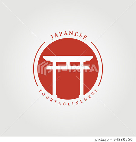 japanese icon, traditional culture logo vector illustration design 94830550