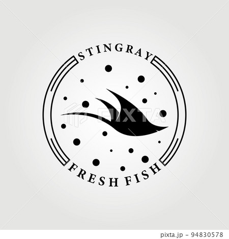stingray logo vector illustration design graphic 94830578