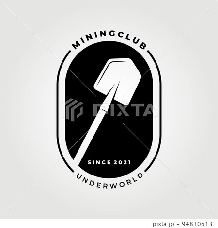 Simple mining company logo vector illustration design 94830613