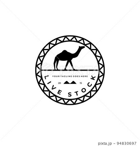 camel logo vector illustration design, livestock logo 94830697