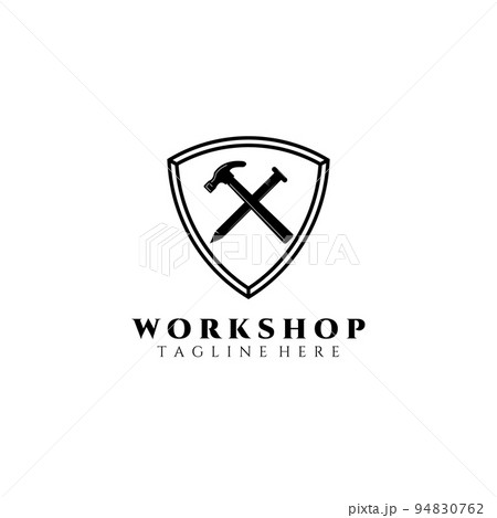 workshop logo vector illustration design 94830762