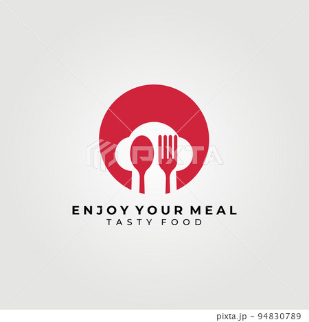 simple restaurant logo, memorable symbol, chef icon, modern and trendy logo vector illustration design 94830789