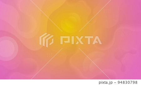 Abstract vector background with translucent geometric shapes and lines. Illustration with trending gradients for banners, web. 94830798