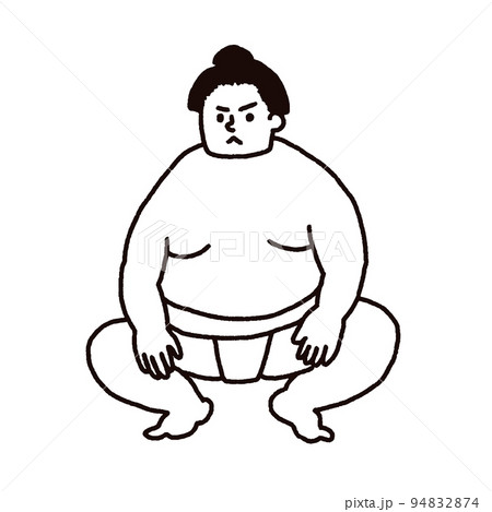 力士のイラスト 94832874