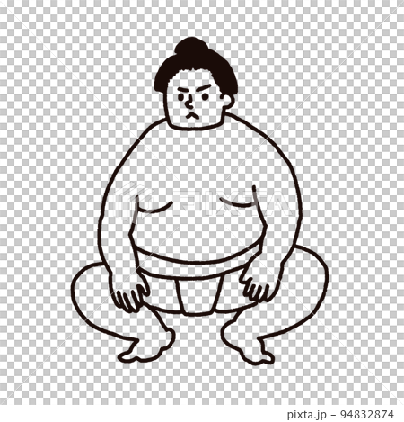 力士のイラスト 94832874