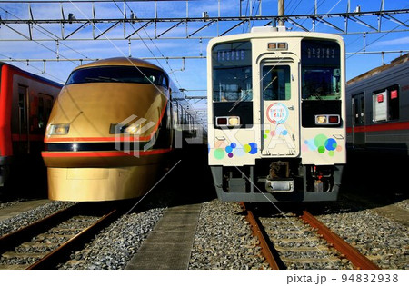 ファン感謝デーに勢揃いした東武電車 ～南栗橋・東武ファンフェスタ 94832938