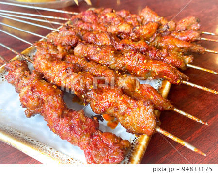 中国シルクロード料理・烤羊肉串（ラムの串焼き） 94833175
