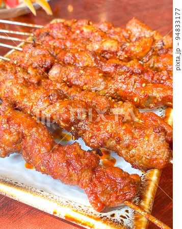 中国シルクロード料理・烤羊肉串（ラムの串焼き） 94833177