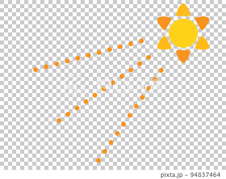 Illustrations that image the sun and sun rays - Stock Illustration ...