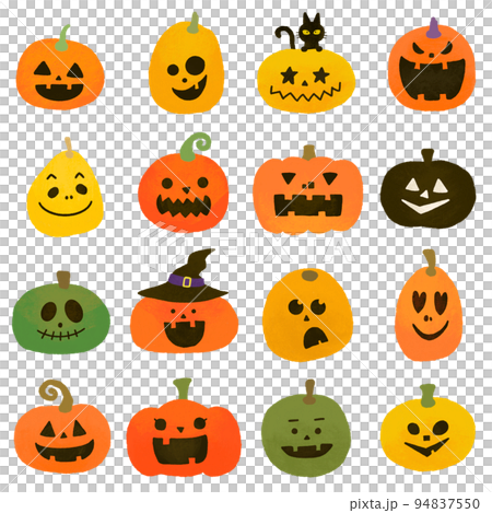 ジャック・オ・ランタン表情違いセット ジャック・オ・ランタン表情違いセット 94837550